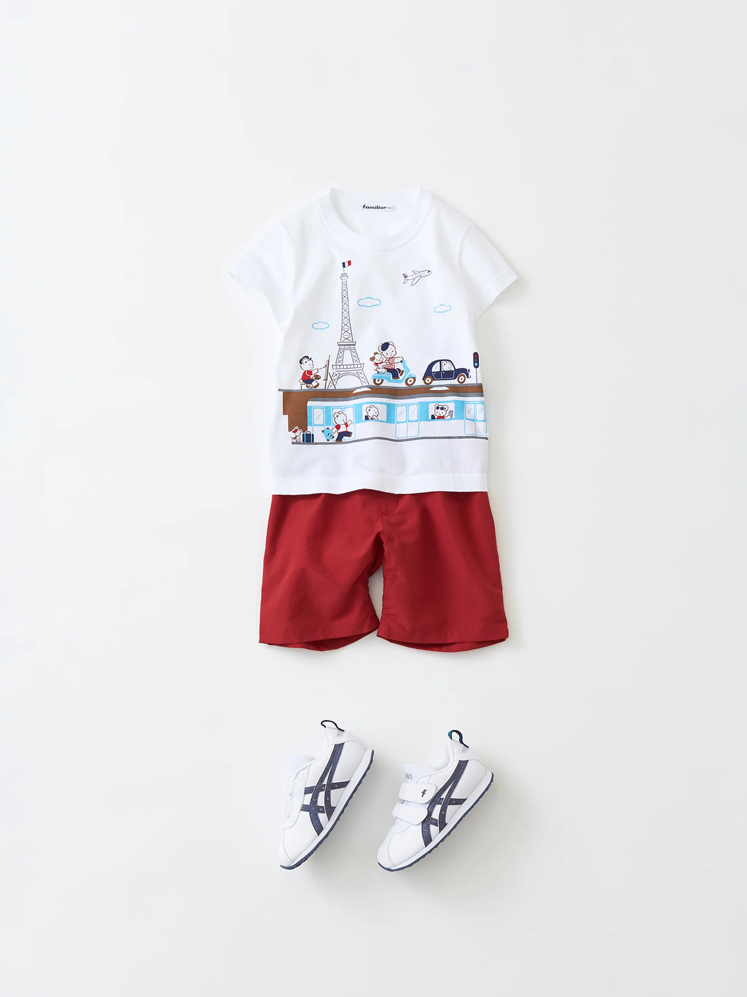 スニーカー〈アシックスキッズ × familiar〉 - Image 4