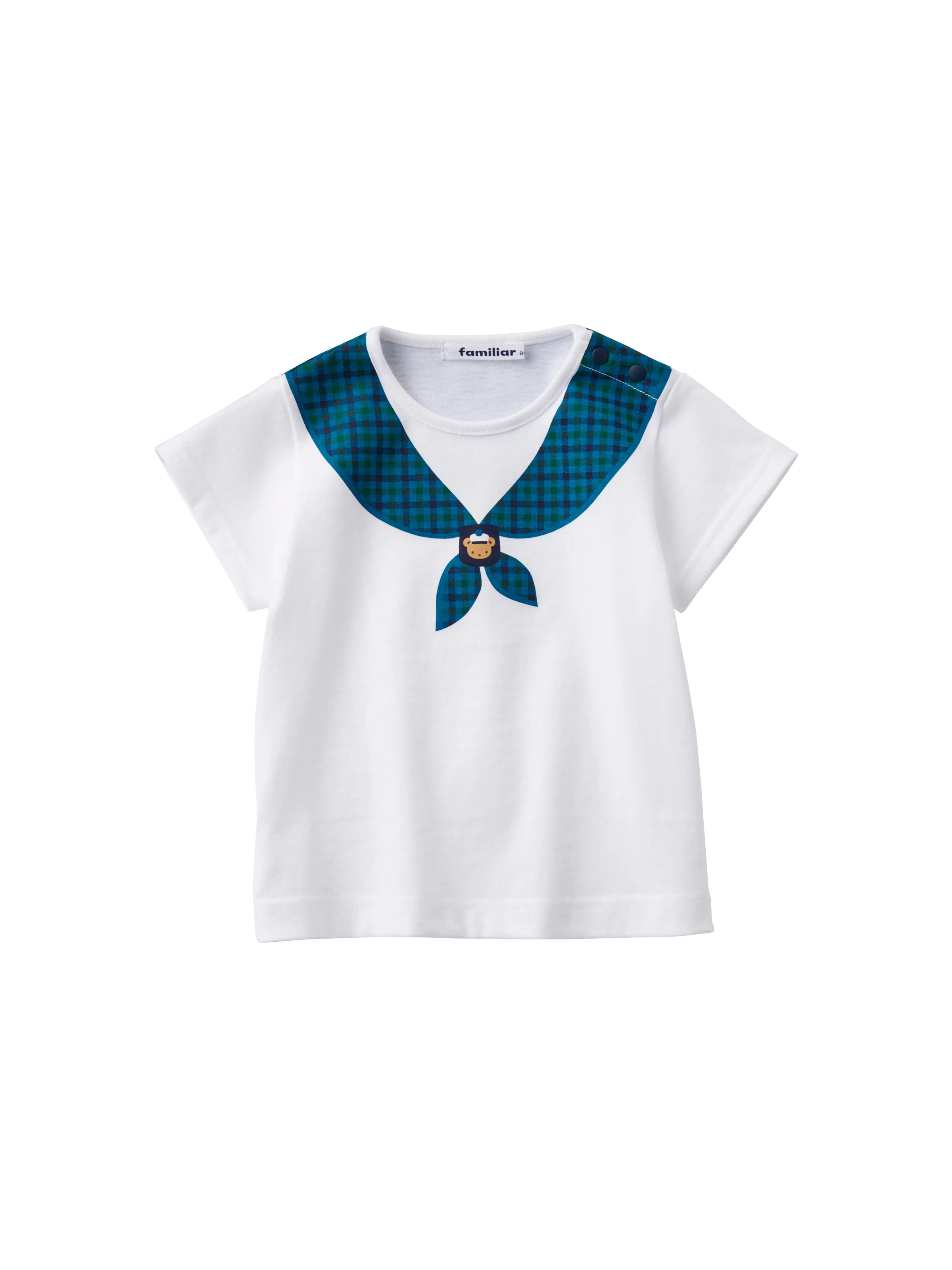 セーラーTシャツと4分丈パンツのセット - Image 3