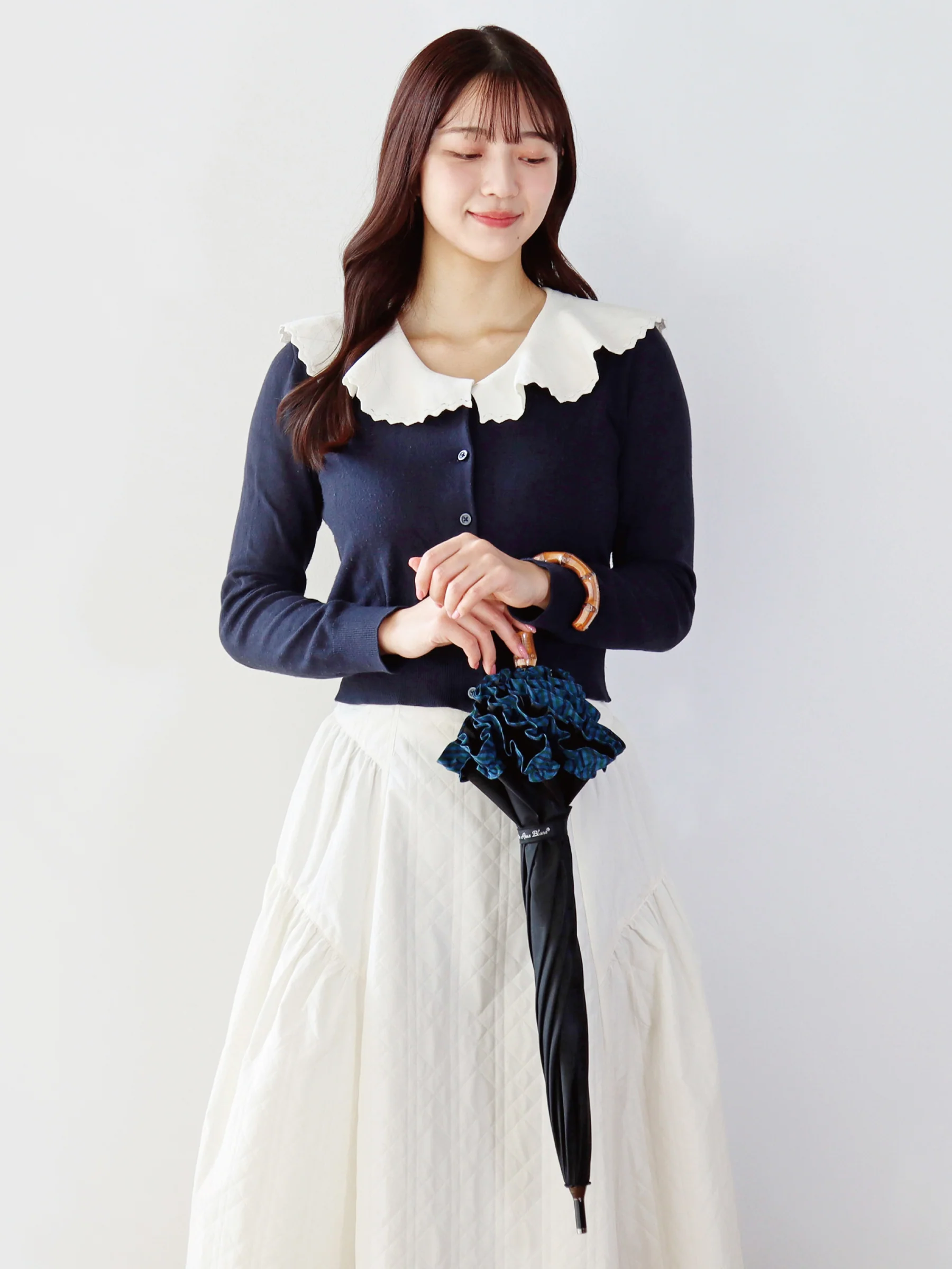 日傘〈Rose Blanc × familiar〉 - Image 3